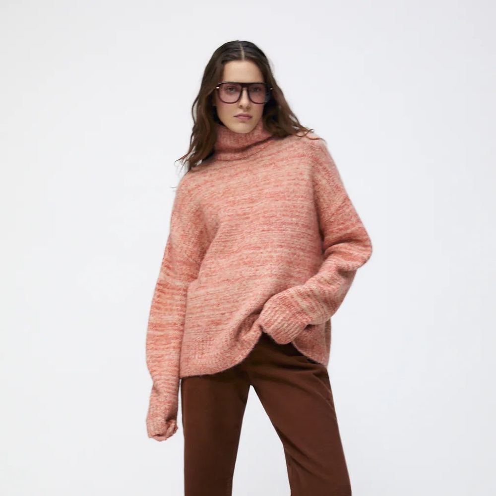 Zara high collar sweater - Picture 2 of 9